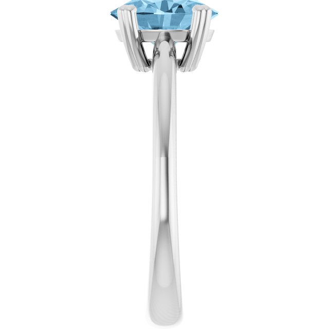 Natural Sky Blue Topaz | Oval | 8 x 6mm
