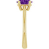 Natural Amethyst | Oval | 8 x 6mm