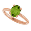 Natural Peridot | Oval | 8 x 6mm