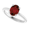 Natural Mozambique Garnet | Oval | 8 x 6mm