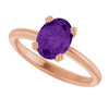 Natural Amethyst | Oval | 8 x 6mm