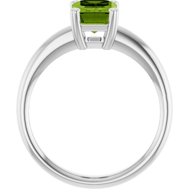 Natural Peridot | Emerald | 8 x 6mm