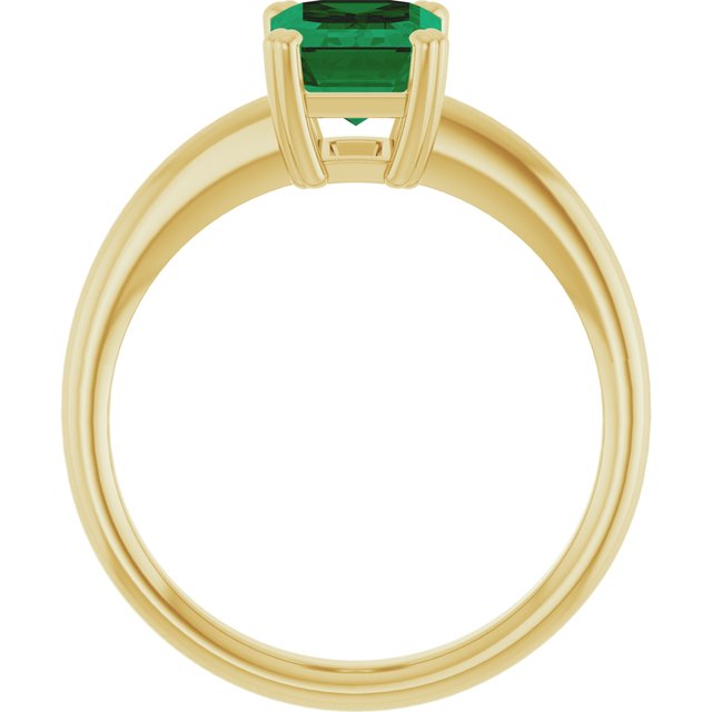 Lab-Grown Emerald | Emerald | 8 x 6mm