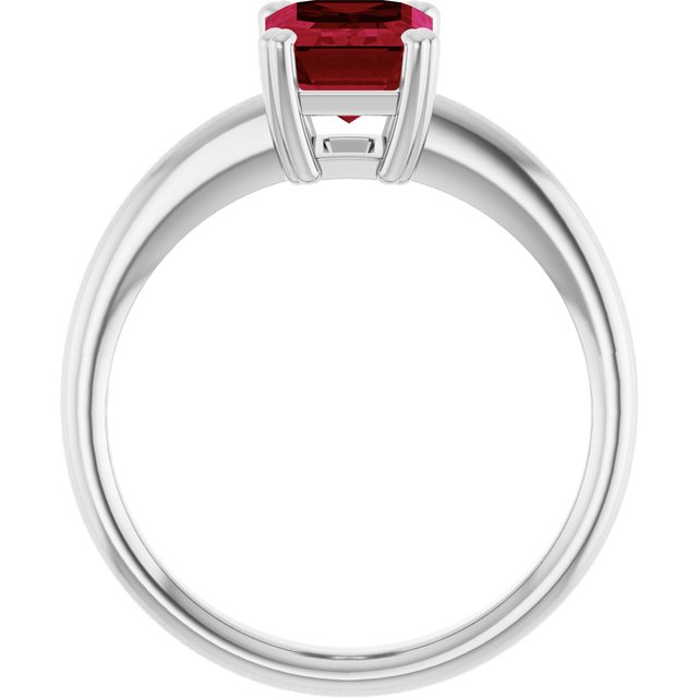 Lab-Grown Ruby | Emerald | 8 x 6mm