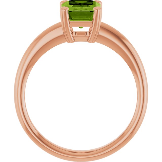 Natural Peridot | Emerald | 8 x 6mm
