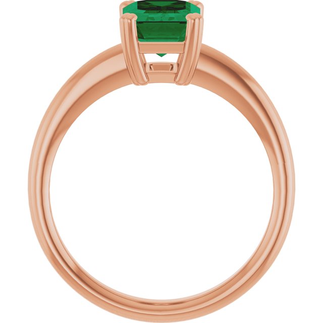 Lab-Grown Emerald | Emerald | 8 x 6mm