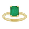 Lab-Grown Emerald | Emerald | 8 x 6mm