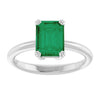 Lab-Grown Emerald | Emerald | 8 x 6mm