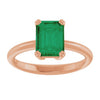 Lab-Grown Emerald | Emerald | 8 x 6mm