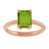 Natural Peridot | Emerald | 8 x 6mm