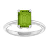 Natural Peridot | Emerald | 8 x 6mm