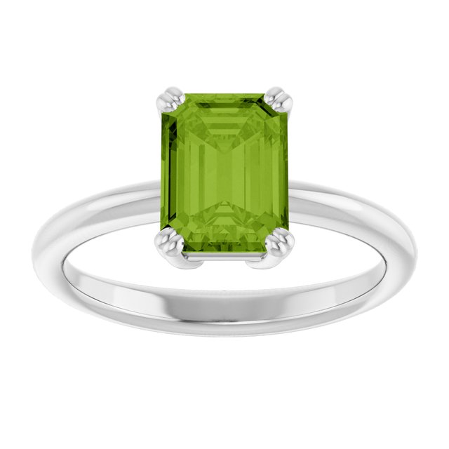 Natural Peridot | Emerald | 8 x 6mm