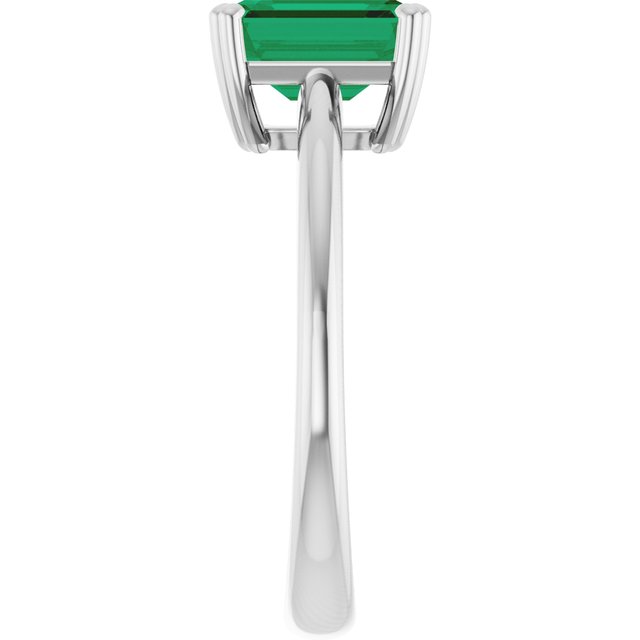 Lab-Grown Emerald | Emerald | 8 x 6mm