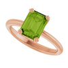 Natural Peridot | Emerald | 8 x 6mm