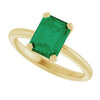 Lab-Grown Emerald | Emerald | 8 x 6mm
