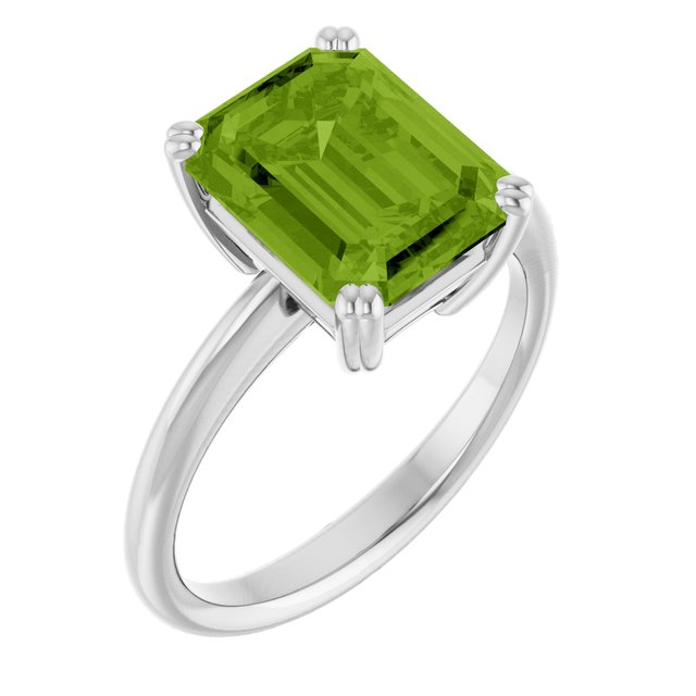 Natural Peridot | Emerald | 10 x 8mm