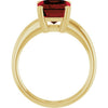 Natural Mozambique Garnet | Emerald | 10 x 8mm