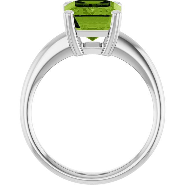 Natural Peridot | Emerald | 10 x 8mm
