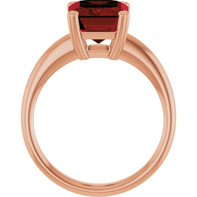 Natural Mozambique Garnet | Emerald | 10 x 8mm