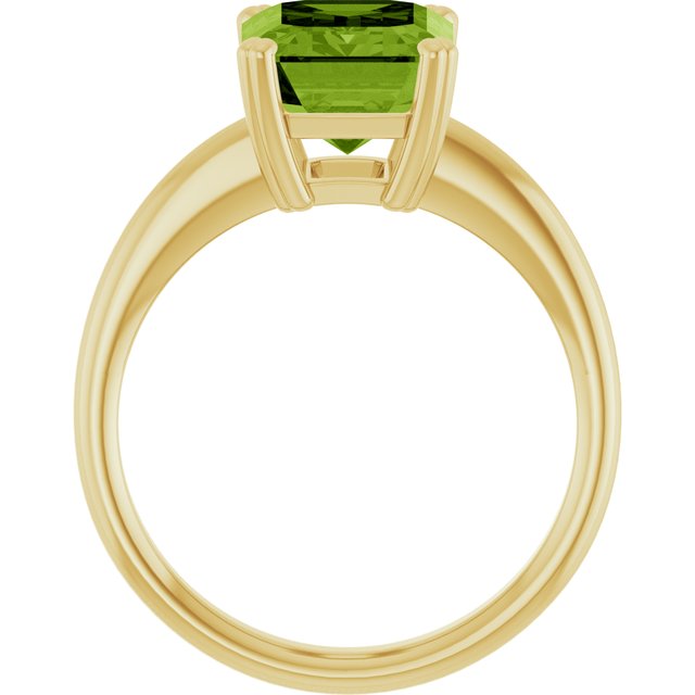 Natural Peridot | Emerald | 10 x 8mm
