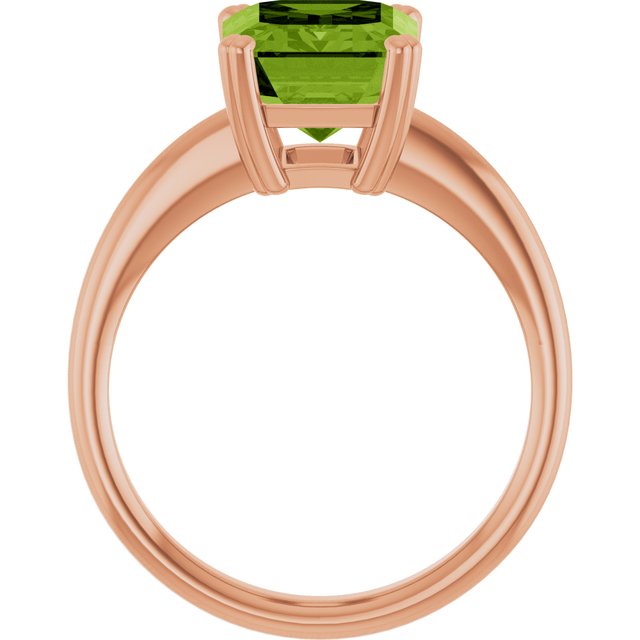 Natural Peridot | Emerald | 10 x 8mm