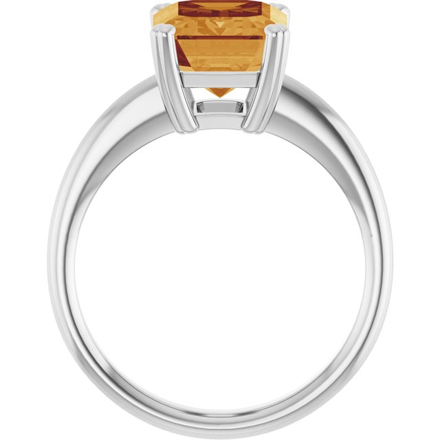 Natural Citrine | Emerald | 10 x 8mm