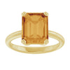 Natural Citrine | Emerald | 10 x 8mm