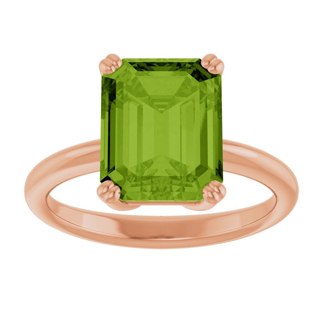 Natural Peridot | Emerald | 10 x 8mm