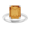 Natural Citrine | Emerald | 10 x 8mm