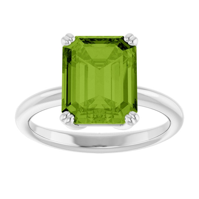 Natural Peridot | Emerald | 10 x 8mm