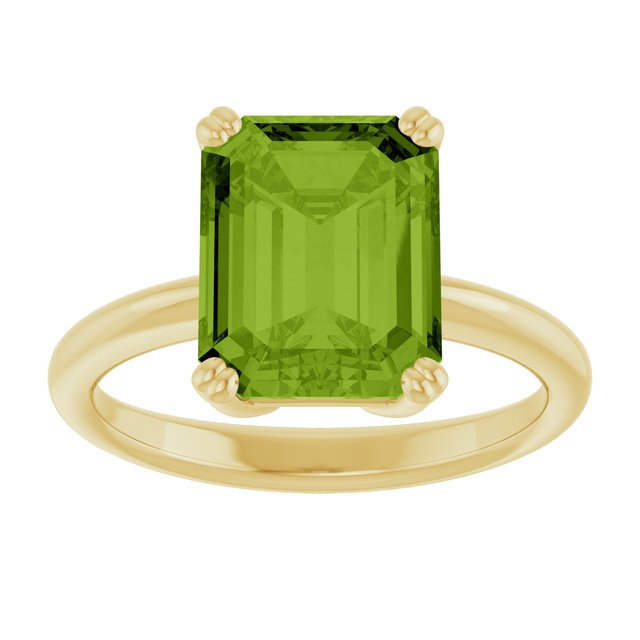 Natural Peridot | Emerald | 10 x 8mm