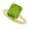 Natural Peridot | Emerald | 10 x 8mm