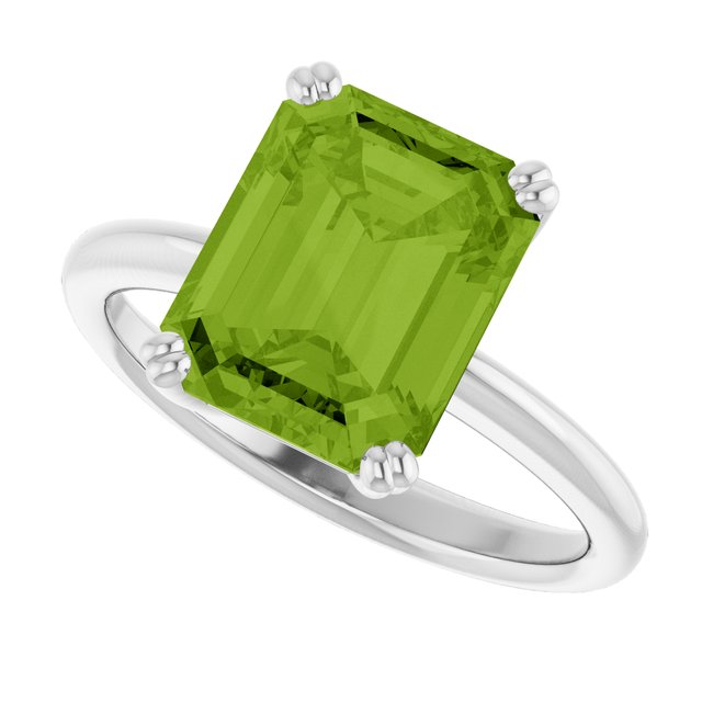 Natural Peridot | Emerald | 10 x 8mm