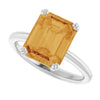 Natural Citrine | Emerald | 10 x 8mm