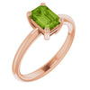 Natural Peridot | Emerald | 7 x 5mm