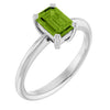 Natural Peridot | Emerald | 7 x 5mm