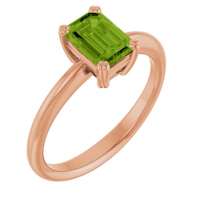 Natural Peridot | Emerald | 7 x 5mm