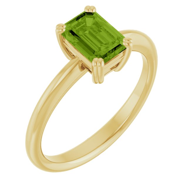 Natural Peridot | Emerald | 7 x 5mm