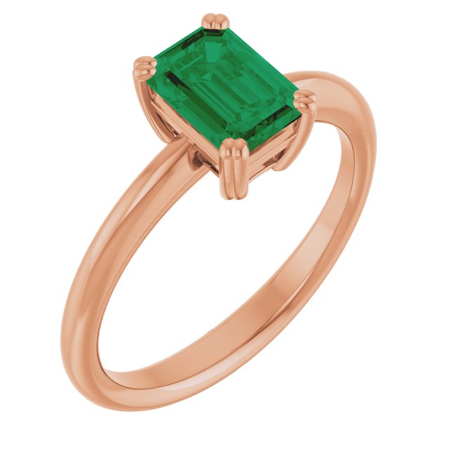 Lab-Grown Emerald | Emerald | 7 x 5mm