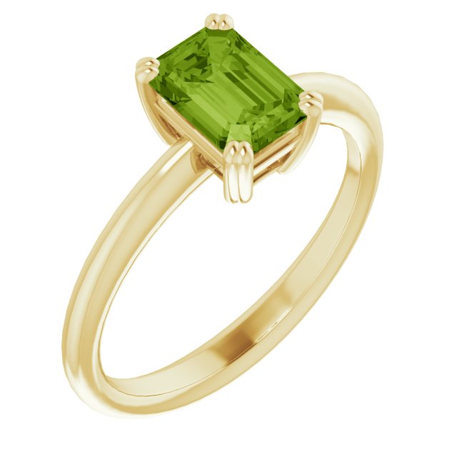 Natural Peridot | Emerald | 7 x 5mm