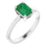 Lab-Grown Emerald | Emerald | 7 x 5mm
