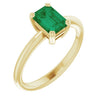 Lab-Grown Emerald | Emerald | 7 x 5mm