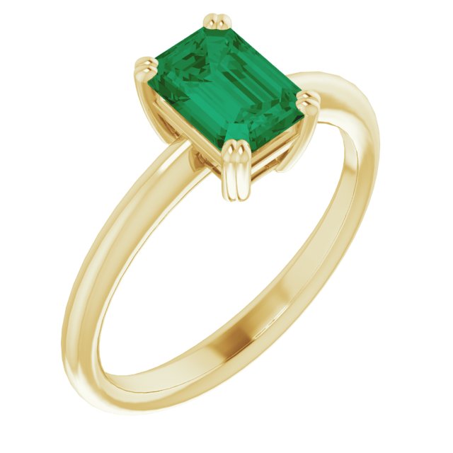 Lab-Grown Emerald | Emerald | 7 x 5mm