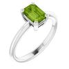 Natural Peridot | Emerald | 7 x 5mm