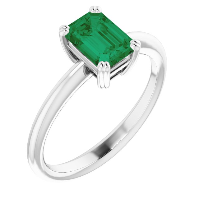 Lab-Grown Emerald | Emerald | 7 x 5mm