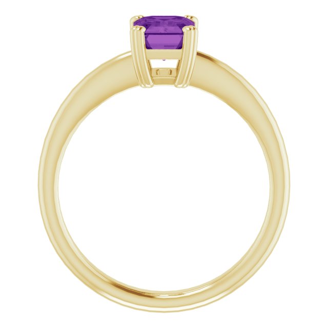 Natural Amethyst | Emerald | 7 x 5mm