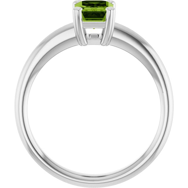 Natural Peridot | Emerald | 7 x 5mm