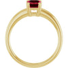 Lab-Grown Ruby | Emerald | 7 x 5mm