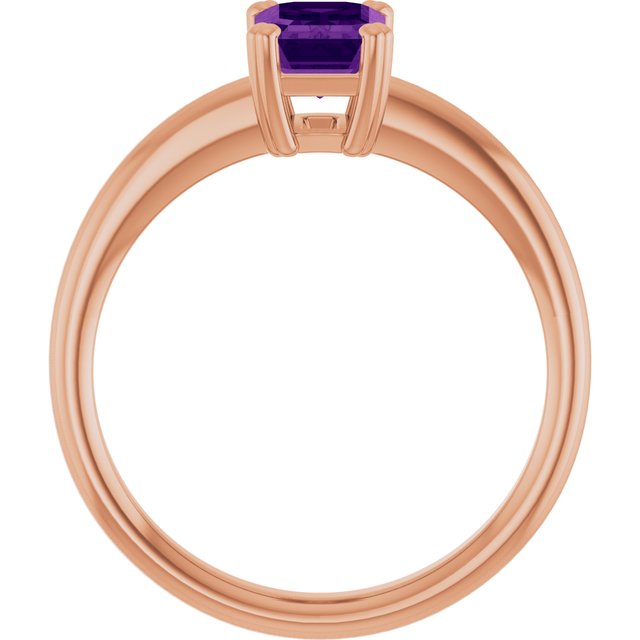 Natural Amethyst | Emerald | 7 x 5mm