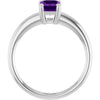 Natural Amethyst | Emerald | 7 x 5mm